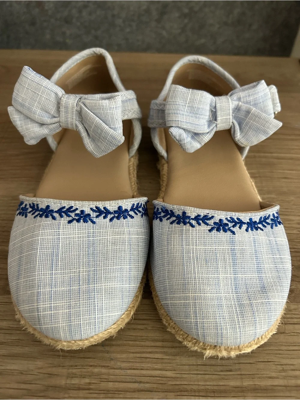 Gymboree Girls Espadrille Flat Casual Shoes size 12